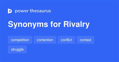 rivalry synonym
